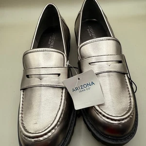 Arizona Jean Co. Women's Lug Sole Penny Loafers - Picture 1 of 4