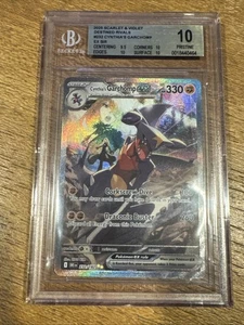 Cynthia's Garchomp ex 232/182 Sv10: Destined Rivals SIR Holo Beckett 10 Pristine - Picture 1 of 2