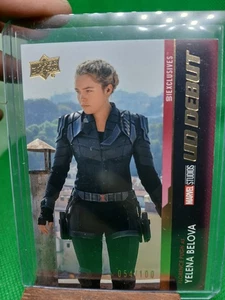 Upper Deck Marvel Studios series 2 UD Debut Yelena Belova 54/100 - Picture 1 of 3