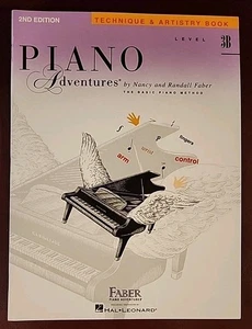 Libro FABER Piano Adventures Nivel 3B Técnica y Arte 2015 2da Edición NUEVO - Imagen 1 de 5