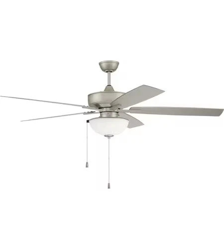 Painted Nickel 60"Outdoor Ceiling Fan from the Outdoor Super Pro 211 Collection - Image 1 of 1