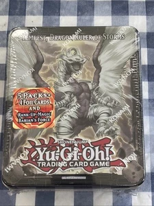Factory Sealed YuGiOh 2013 Collector Tin | Tempest Dragon Ruler of Storms | NEU - Bild 1 von 2