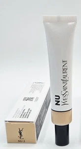 YSL Nu Bare Look Tint  Skin Care Make Up Hybrid # NU 2 - 1 oz. New in Box - Picture 1 of 4