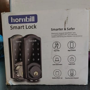Hornbill Silver Batería Pantalla Táctil Teclado Control de Aplicación Bloqueo Inteligente - Imagen 1 de 3