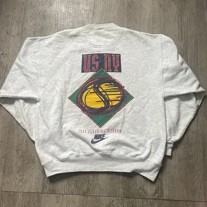 Rare Vintage Nike 1993 US Open Sweater Flushing Meadows NYC Tennis Sampras M USA - Bild 1 von 5