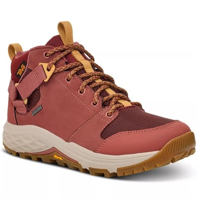Teva Women Grandview Gore-Tex Vibram Sole Hiking Boots Size US 10 Marsala Red - Imagem 1 de 4