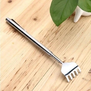 1x Telescopic Extendable Back Scratcher Handy Portable Pocket Metal Pen Clip TOP - Picture 1 of 4