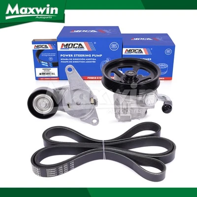 Power Steering Pump Belt Tensioner Fit Buick Enclave GMC Acadia Saturn Outlook - Image 1 of 4