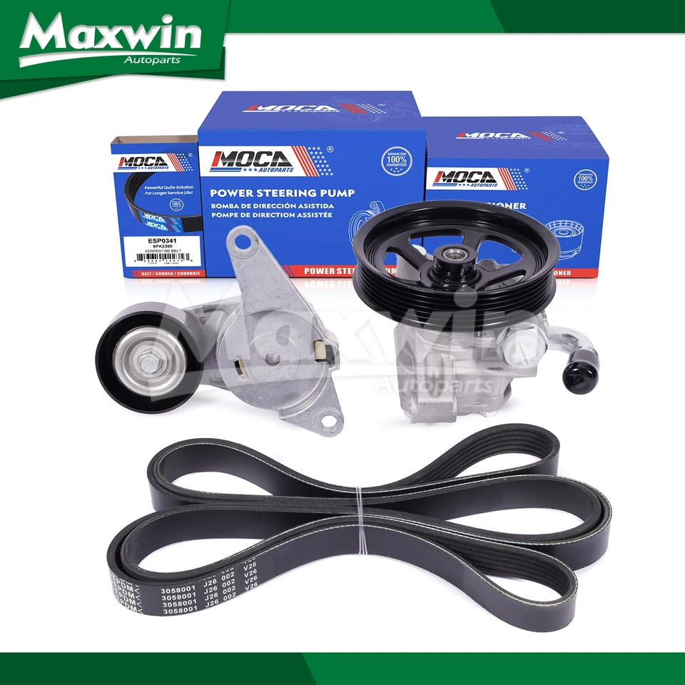 Tensor de cinturón de bomba de dirección asistida para Buick Enclave GMC Acadia Saturn Outlook Foto 1 de 4