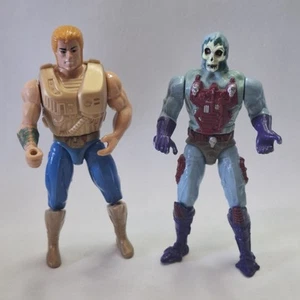 He-Man + Skeletor Mattel 1988 New Adventures Motu Masters Of The Universe Figure - Picture 1 of 9