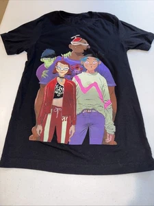 Camiseta Gorillaz North America Tour Otoño 2022 Banda de Rock Merch Concierto Gráfico S - Imagen 1 de 7