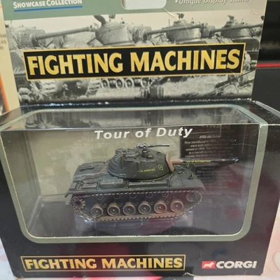 2003 Corgi Fighting Machines M48 A3 Tank Tour of Duty Vietnam USMC #CS90031 - Image 1 of 4