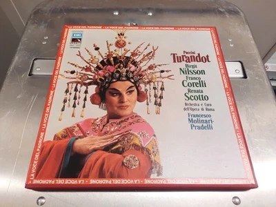 NM/NM/NM Molinari-Pradelli – Turandot Birgit Nilsson, Franco Corelli EMI ITALIEN - Bild 1 von 4