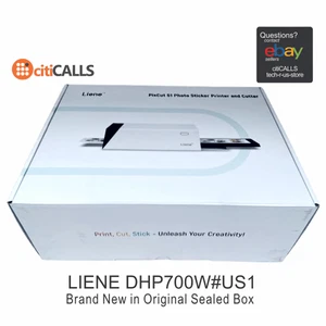 Liene DHP700W#US1 PixCut S1 Photo Sticker Printer and Cutter White Retail - Picture 1 of 6