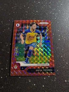 Maya Yoshida 2019-20 Panini Prizm Premier League Soccer Red Mosaic Prizm /109  - Picture 1 of 3