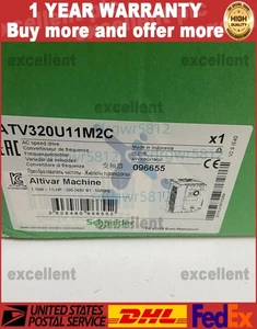 ATV320U11M2C 1.1kw frequency converter ATV320U11M2C ATV320U11M2C - Picture 1 of 3
