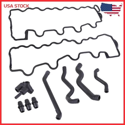 New Valve Cover Gasket Kit For Mercedes-Benz E500 2003 2004 2005 2006 US Stock - Image 1 of 4