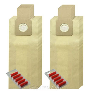 10 x Double Walled Thick Upright Dust Bags for LG Vacuum Cleaner + Fresheners - Picture 1 of 2
