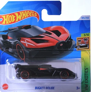 Hot Wheels Bugatti Bolide Sportwagen Schwarz Rot 185/250 HTF08 2024 - Bild 1 von 2