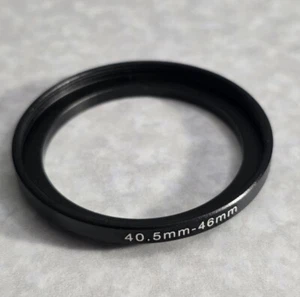 Step-up Ring Metal Stepping 40.5-46mm 40.5mm Lens to 46mm Filter 40.5mm-46mm  - Picture 1 of 4