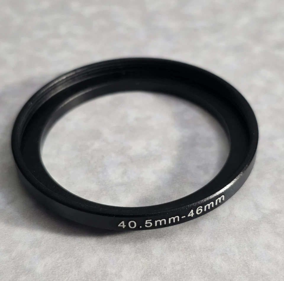 Step-up Ring Metal Stepping 40.5-46mm 40.5mm Lens to 46mm Filter 40.5mm-46mm  - Image 1 of 4