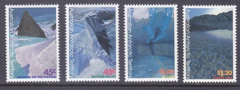 Australian Antarctic Territory AAT L9-101 MNH 1996 Various Landscapes Full Set Cover