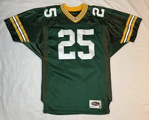 Vintage Green Bay Packers Dorsey Levens 25 Authentic Jersey Wilson 46 - Picture 1 of 6