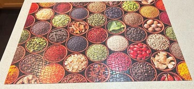 HERBS AND SPICES (2018 Educa) -- 1500 Piece Jigsaw Puzzle -- Complete - Image 1 of 3