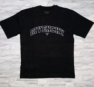 Givenchy Paris College logo Black t shirt size Small - Picture 1 of 7