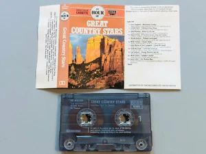 GREAT COUNTRY STARS " Sampler von 1986 ", MC tape Kassette - Picture 1 of 2