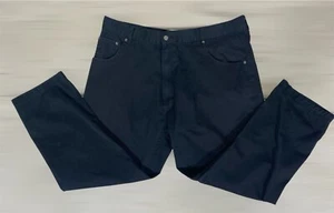 Joker Brand Men's Jeans 42x32 Wide-Leg Hip Hop Skater Style RN 106892 Black - Picture 1 of 12