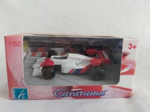 Cararama 1.50 Scale Formula 1 F1 Car White/red - Picture 1 of 1