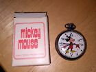 Vintage Disney Bradley Smith Industries Ltd Mickey Mouse Pocket Watch FOR PARTS