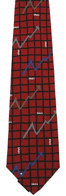 Smooth Sale-ing Men's Necktie Vicky Davis Sales Business 100% Silk Red Neck Tie  Foto 1 de 3