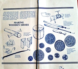 KLM Menu TRI-fold for Amsterdam-Paramaribo-Curacao Service 10 1/2in X 6in - Picture 1 of 3