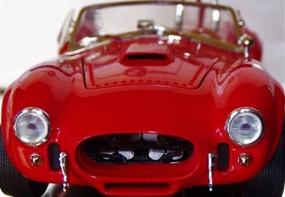 Ford Shelby Cobra Classic Custom Built Metal Model Concept Hot Rod Race Car - Image 1 of 4