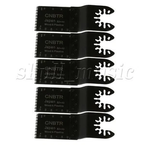 5PCS 32x40mm Quick Release Japan Tooth Steel Oscillating Saw Tool - Picture 1 of 8