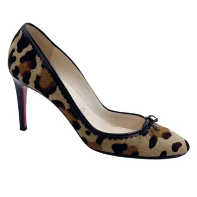 Zapatos de tacón simples con estampado de leopardo CHRISTIAN LOUBOUTIN EE. UU. 6,5 / UE 36,5 Foto 1 de 4