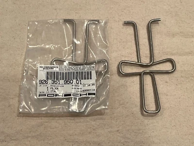(NEW) NOS 1983-1998 Porsche 911/928 Front Brake Caliper Spring - Genuine - PAIR Foto 1 de 4
