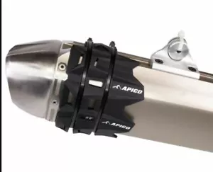 APICO SILENCER PROTECTOR BLACK - KTM EXCF250 EXCF350 EXCF450 XCF 2007 - 2024 - Picture 1 of 1