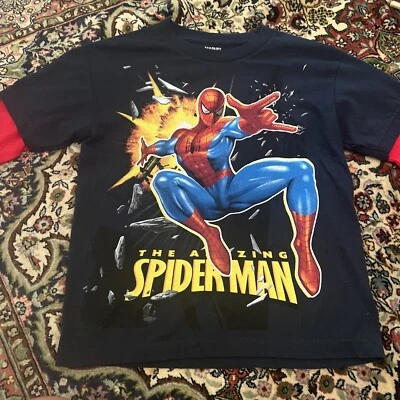 Teen Boy Long Sleeve Spiderman Superheroes Graphic Tee  Size 14-16 ( XL) - Image 1 of 3