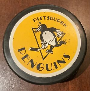 1992 Pittsburgh Penguins Stanley Cup Champions Commemorative Hockey Puck