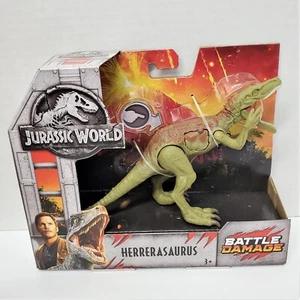Jurassic World 2017 KAMPFSCHADEN HERRERASAURUS DINOSAURIER SELTEN NEU! - Bild 1 von 6