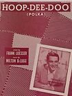 Vintage Sheet Music Hoop-Dee-Doo Polka autorstwa Perry Como 1950 PA-13
