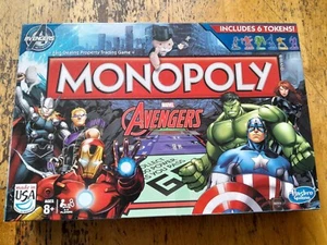 2014 Hasbro Marvel Avengers Edition Monopoly komplett  - Bild 1 von 4