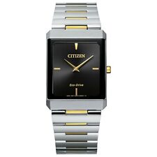 Citizen Eco-Drive Men Rectangle Wristwatches for sale | eBay