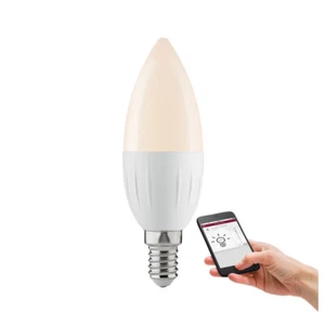 Paulmann LED Kerze SmartHome 4,5W = 32W E14 opal 350lm warmweiß dimmbar ZigBee - Bild 1 von 4
