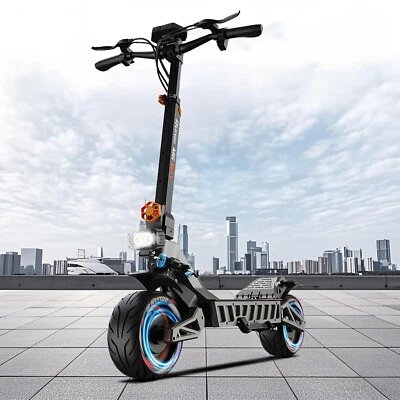 Ruitoo 5600W Adult Electric Scooter Dual Motor Folding Off Road E-Scooter 46MPH