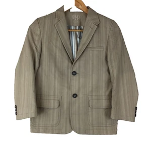 1880 Club Beige Cotton Regular Blazer Jacket Kids Boys Size Chest 28R - Picture 1 of 8