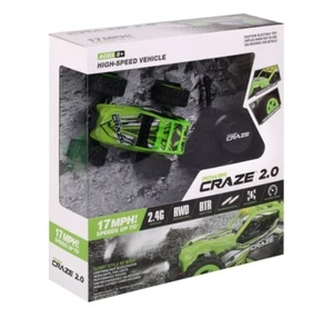 Power Craze 2.0 High Speed RC. Up To 17 MPH. 4x4 Suspension. Working Lights - Picture 1 of 5